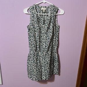 Ann Taylor Loft Factory Floral Sleeveless Romper